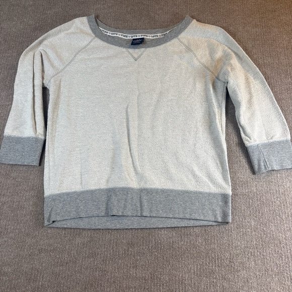Gray and Cream Crewneck Sweatshirt 1164 - Picture 1 of 6